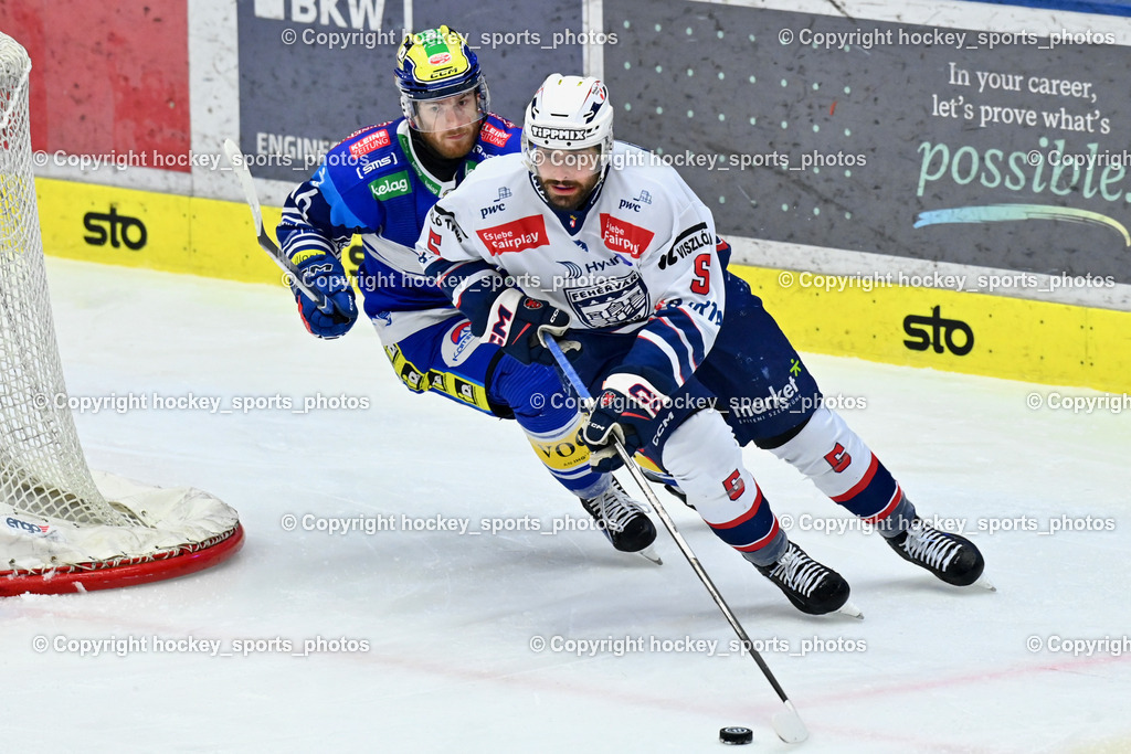 EC IDM Wärmepumpen VSV vs. Hydro Fehervar AV19  | #5 Stipsicz Bence HYDRO FEHERVAR, #16 HANCOCK Kevin EC VSV, EC IDM Wärmepumpen VSV vs. Hydro Fehervar AV19 , EC IDM Wärmepumpen VSV vs. Hydro Fehervar AV19  am 01.01.2025 in Villach (Stadthalle Villach), Austria, (Photo by Bernd Stefan)