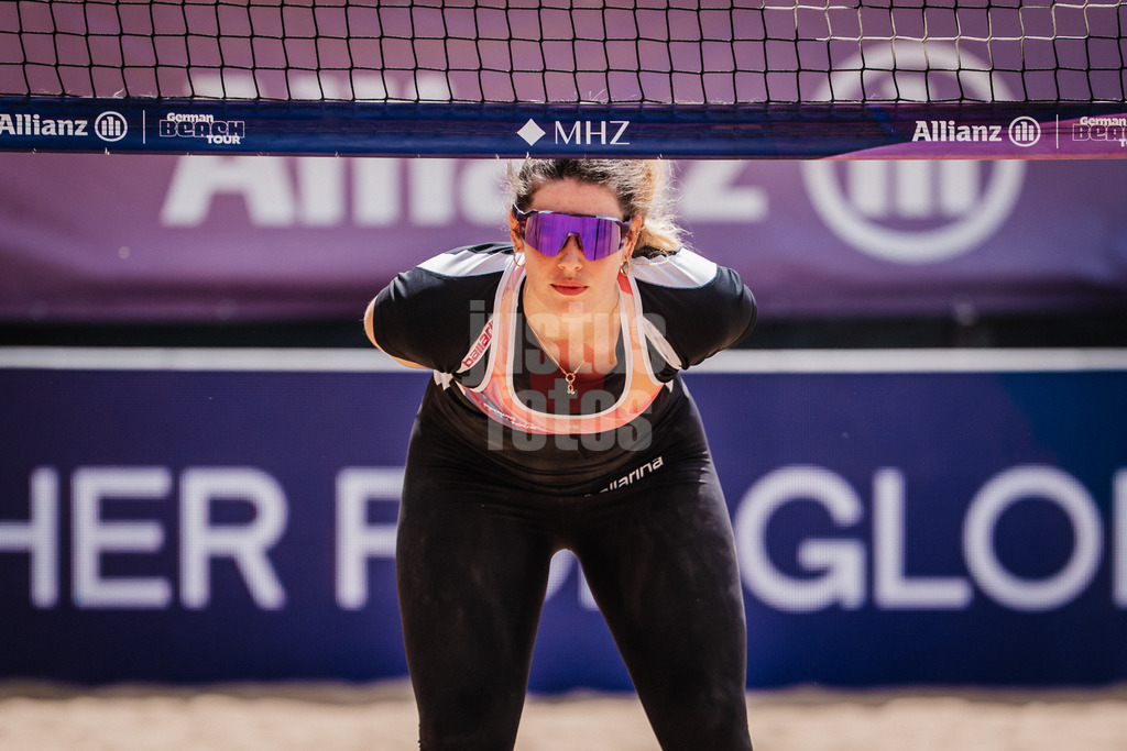Beachvolleyball | Frauen | Allianz German Beach Tour 2025 | Tourstop Düsseldorf | 17.05.2025 | Sandra Ferger