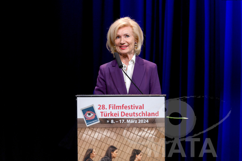 _DWA7897 | Nürnbergs Kulturbürgermeisterin Prof. Dr. Julia Lehner (CSU) bei der Eröffnung 28. Filmfestival Türkei Deutschland am 08.3.2024  in Tafelhalle  Nürnberg  - Realisiert mit Pictrs.com