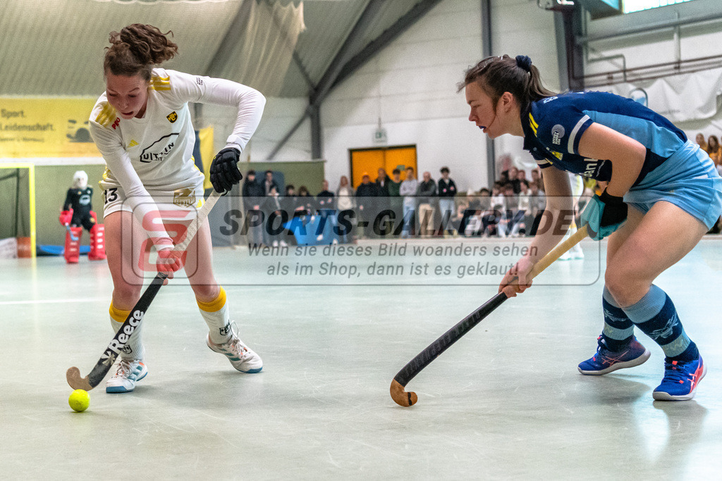 SM_20240120-D85_7366-B2 | 1.Bundesliga Hallenhockey  (W) VF HTHC  - ZW  / 6:5 n.P. (2:4,4:4)