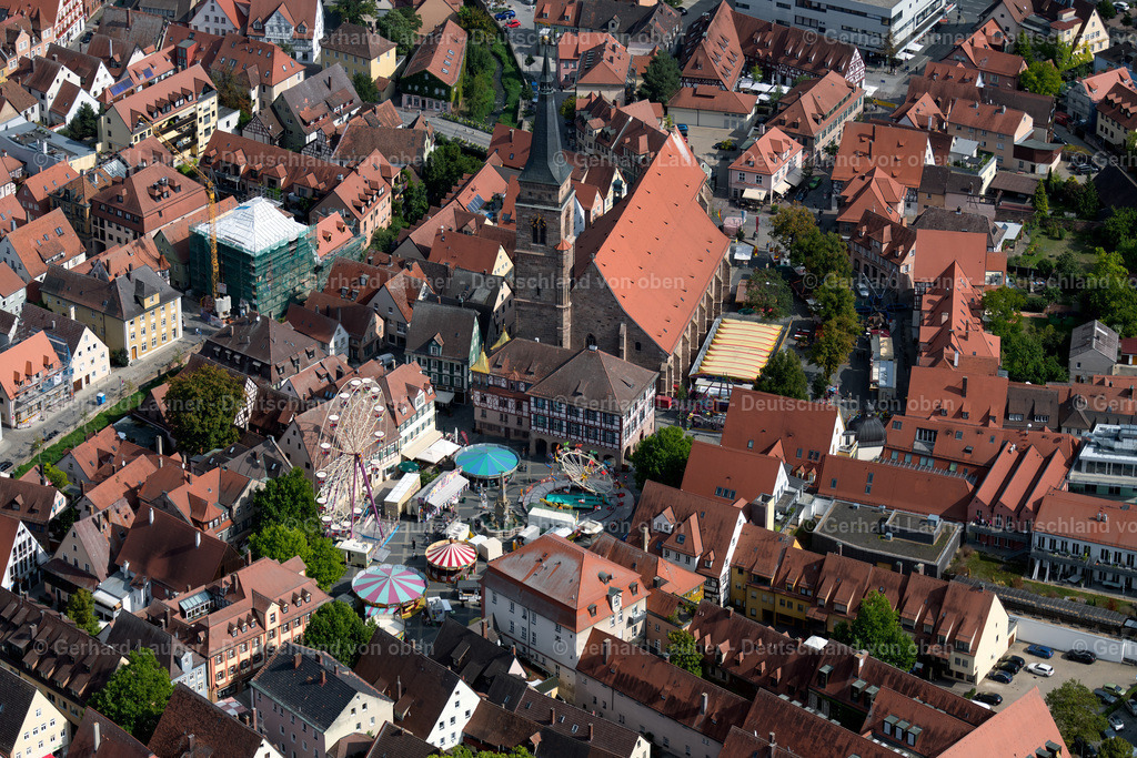 3806919 | Stadtkirche St. Johannes und St. Martin, Marktplatz Schwabach