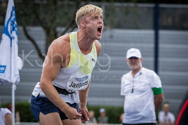 Multisport Event; Ratingen, 28.06.2026 | RATINGEN, GERMANY - JUNE 28, 2026 : Sven Jansons (NED / Netherlands) competing in the javelin during the Multisport Event at Stadion Ratingen on June 28, 2026 in Ratingen, Germany.