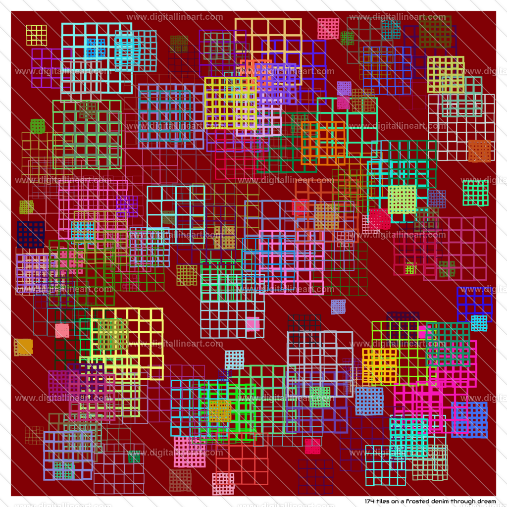 174-tiles-a-frosted-denim-through-dream | digitallineart - Realisiert mit Pictrs.com