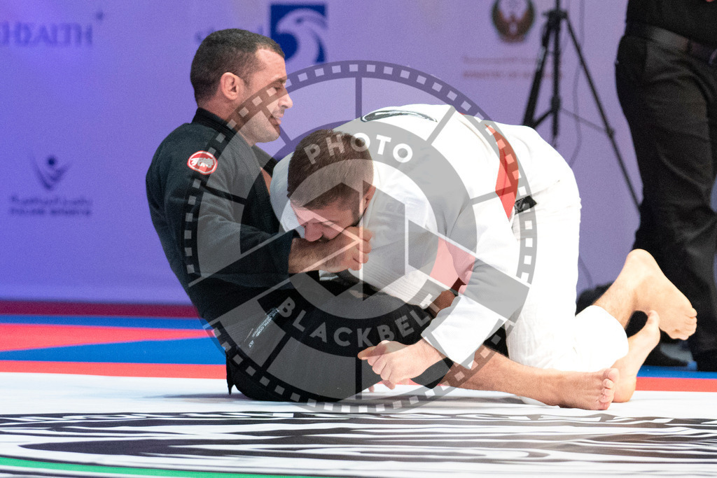 20231107PBB4018 | Fighters compete during the AJP World Master Championship in the Mubadala Arena in Abu Dhabi, Arab United Emirates, on November 7, 2023.