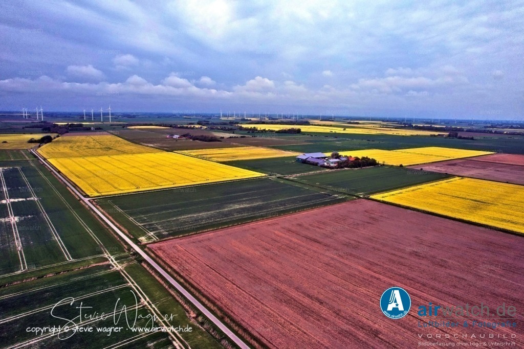 Luftbilder Galmsbuellkoog - Nordfriesland | Luftbilder Galmsbuellkoog - Nordfriesland