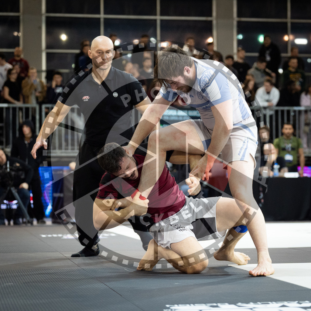 20260214PBB4663 | Fighters compete during the ADCC European Trials  competition day 1 in Belgrade, Serbia, on February 14, 2026.