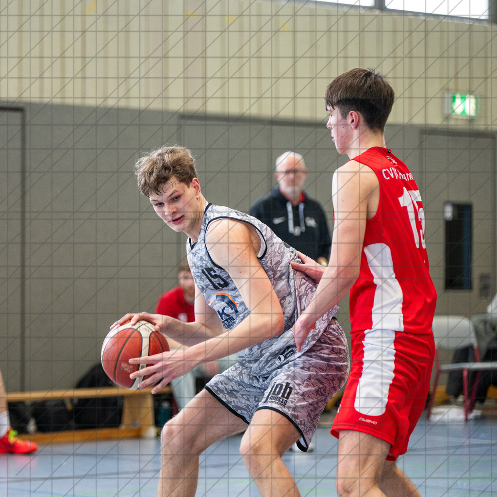 NBV Verbandsmeisterschaft U18m | Halbfinale 2 | BBC Osnabrück vs. CVJM Hannover | 15.03.26: NBV Verbandsmeisterschaft U18m | Halbfinale 2 | BBC Osnabrück vs. CVJM Hannover / Osnabrück / Deutschland  //   CREDIT:www.bullenfotos.de, Martin König, Hörner Weg 40, D-49078 Osnabrück, +4917663732967 // Nutzung und Weitergabe nur zu den vereinbarten Zwecken. Presseanfragen an Ersteller. Alle Rechte beim Ersteller. Honorierung nach MFM. - Realisiert mit Pictrs.com