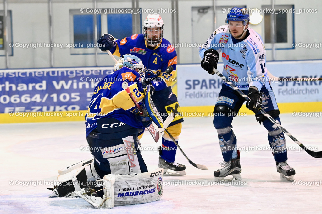ESC Steindorf vs. HC Kufstein Dragons 25.2.2023 | #24 Hechenberger Thomas, #83 Wilhelm Tobias, #18 Pöck Markus