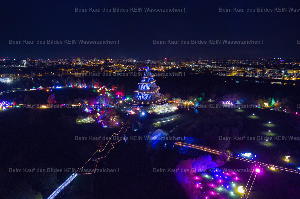 lumagica_Magdeburg_Jahrtausendturm_Nachts_1_0017 | Lumagica Magdeburg - Realisiert mit Pictrs.com