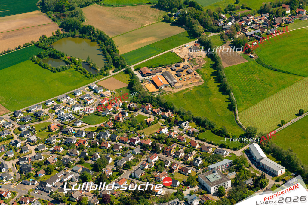 Das Luftbild zeigt :  Kemnath - Die Luftaufnahme wurde 2024 vom UL-Flugzeug aus erstellt ( keine Drohne ) - Hochauflösende Luftaufnahme - Für grossformatige Ausdrucke geeignet. Die Geschenkidee !Mit Lizenz und Bildrechte bestellbar