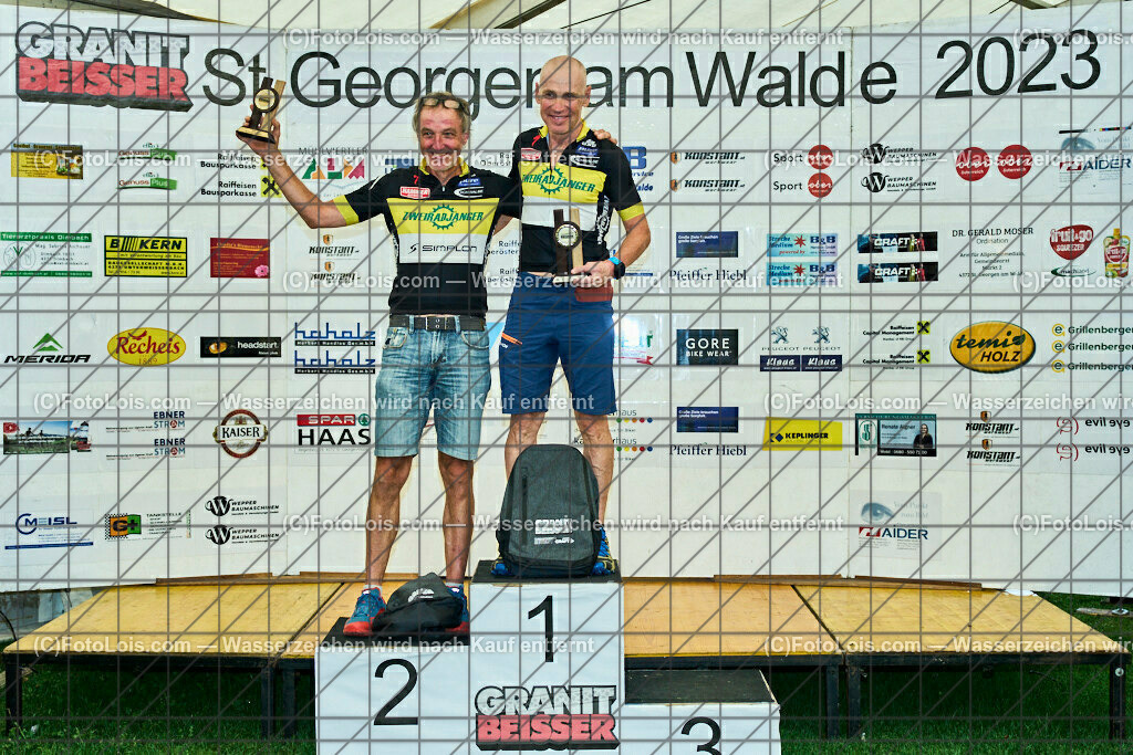 ALP8169_XXIX_GRANITBEISSER_Siegerehrung | (C)FotoLois.com, Alois Spandl, 29. GRANITBEISSER - Mountainbike-Marathon in St. Georgen am Walde, Start/Ziel/Siegerehrung, Sa 2. September 2023.
