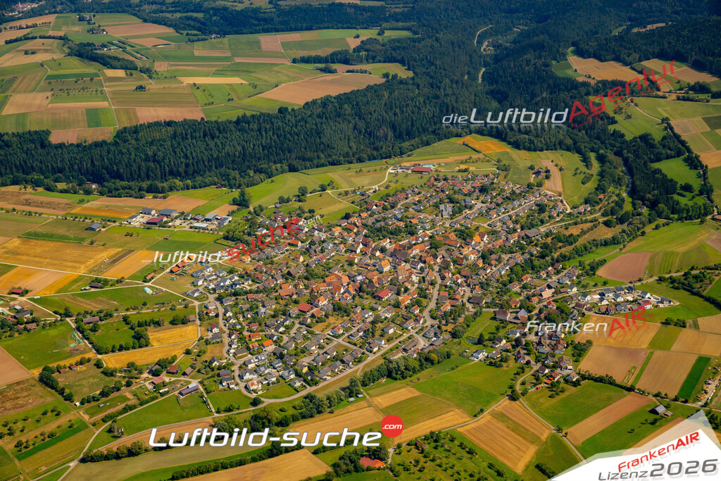 Das Luftbild zeigt : Rotfelden Ebhausen - Die Luftaufnahme wurde 2024 vom UL-Flugzeug aus erstellt ( keine Drohne ) - Hochauflösende Luftaufnahme - Für grossformatige Ausdrucke geeignet. Die Geschenkidee !Mit Lizenz und Bildrechte bestellbar