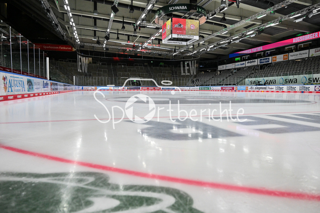 Augsburger Panther - Düsseldorfer EG | Ein Blick ins Curt Frenzel Stadion vor der DEL Partie zwischen Augsburg und Duesseldorf / Eisstadion / Eishalle / Halle / Symbolbild / DEL: Augsburger Panther - Duesseldorfer EG, Curt Frenzel Stadion am 04.03.2025