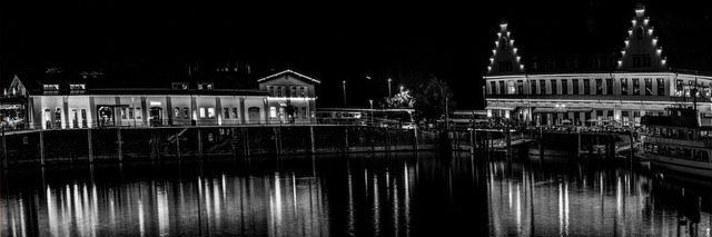 Hafenpanorama_02_ sw  | Drei Länder- das Alpenvorland und der Bodensee

