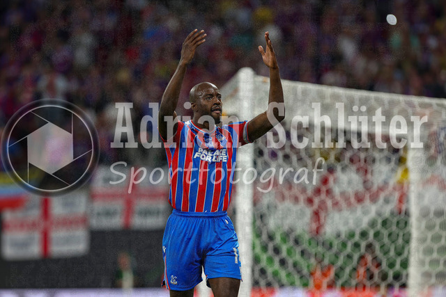 27.05.2026, EUR, Fussball, Herren, Conference League Finale, Saison 2025/2026, Crytsal Palace F.C. - Rayo Vallecano de Madrid | Jean-Philippe Mateta (Crystal Palace, 14) gestikuliert, Gestik und Mimik