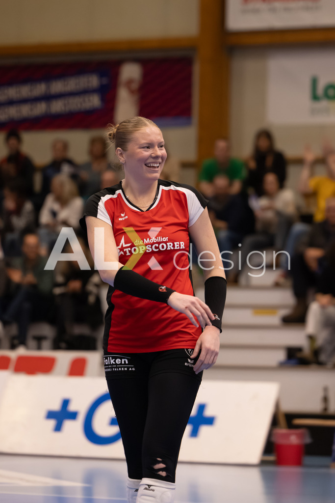 Volleyball I Frauen I Saison 2025-2026 I Volleyball NLA | Women I Round 16 I VC Kanti Schaffhausen - Viteos NUC I 31.01.2026 | 9 Jordan Lockwood (USA) (VC Kanti Schaffhausen) – Diagonal - Realisiert mit Pictrs.com