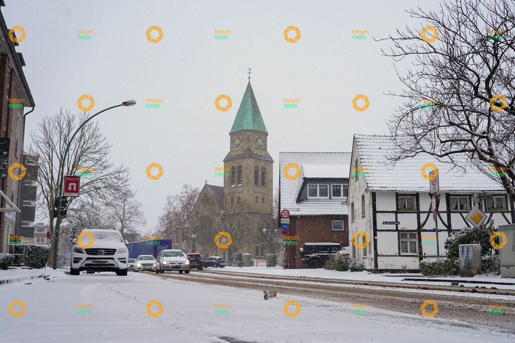 Schnee in Kirchhellen 2026 - Stock Bilder | bonum - Realisiert mit Pictrs.com