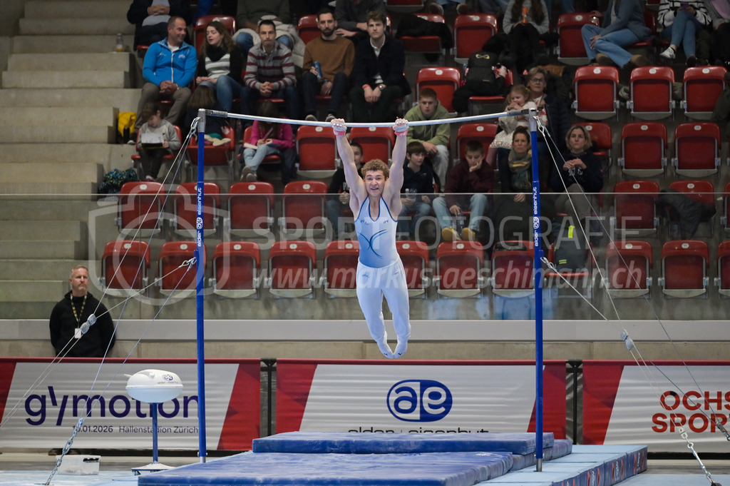 Schweizer Meisterschaften Kunstturnen Mannschaften Männer (A) - 22. November 2025 | Schweizer Meisterschaften Kunstturnen Mannschaften Männer (A)AXA Arena, WinterthurBild: Sportfotografie Markus Aeschimann | www.markus-aeschimann.ch - Realisiert mit Pictrs.com