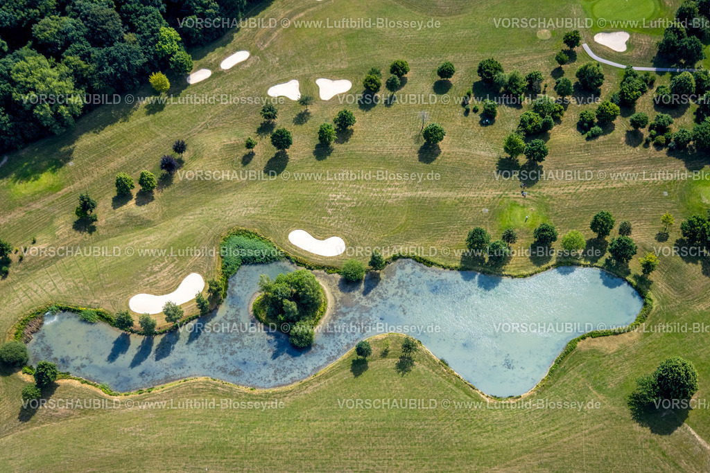 Kamp-Lintfort230707024 | Luftbild, Golfplatz und Golfclub Am Kloster Kamp, Kamperbrück, Kamp-Lintfort, Ruhrgebiet, Nordrhein-Westfalen, Deutschland