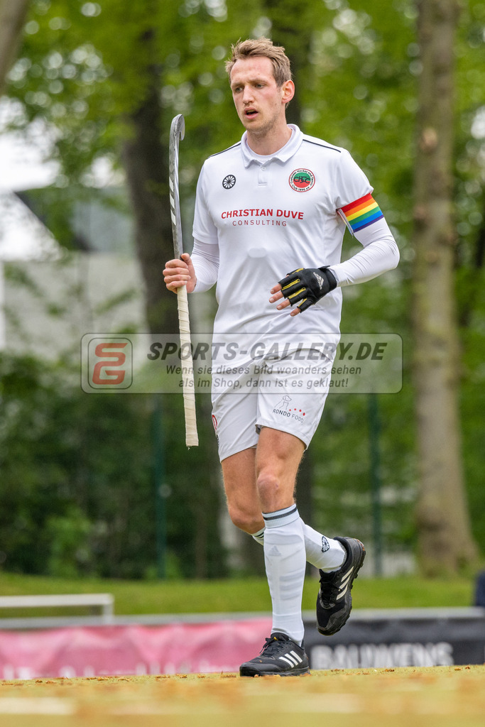 SFE_20230429_0021 | 1. Bundesliga Hockey Herren Rot-Weiss Köln - Crefelder HTC am 29.04.2023 in Köln (KTHC Stadion Rot-Weiss Köln Tennis and Hockey Club), Photo: Stephan Fehrmann 2023 (Sports-Gallery),Niklas Wellen ( Crefelder HTC 10 )