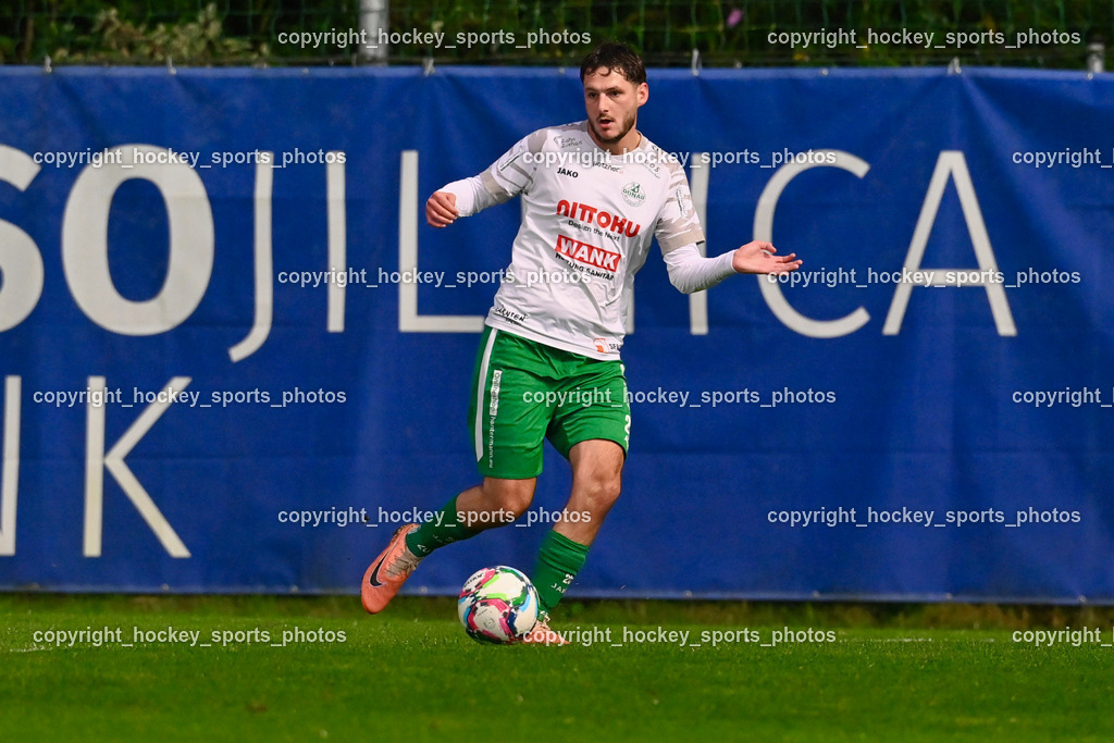 SAK vs. SV Donau  | #20 Nikolaus Johannes Ziehaus SV Donau, SAK vs. SV Donau , SAK vs. SV Donau  am 27.09.2024 in Klagenfurt (Sportpark Welzenegg), Austria, (Photo by Bernd Stefan)