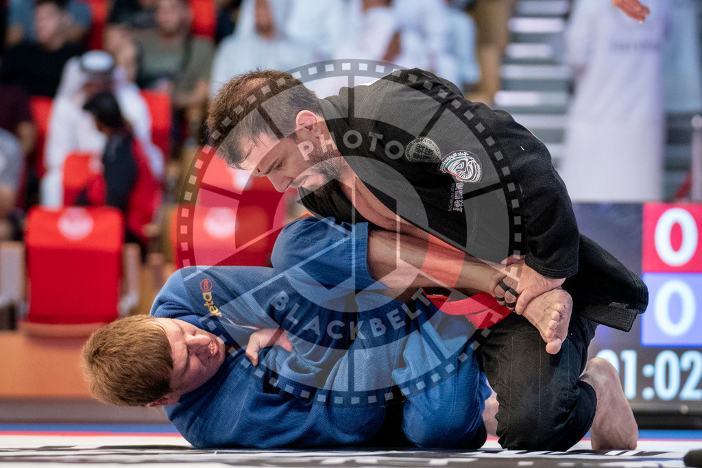 20231107PBB6346 | Fighters compete during the AJP World Master Championship in the Mubadala Arena in Abu Dhabi, Arab United Emirates, on November 7, 2023.