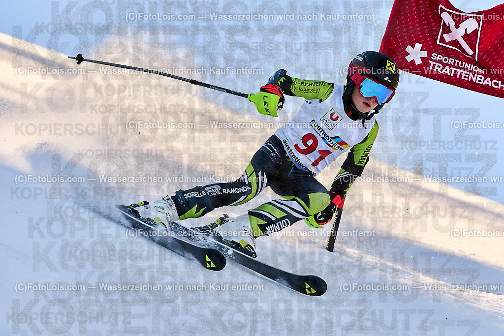 ALP9372_Maler Brandi SkiCup-RTL_Schanner Maximilian | (C)FotoLois.com, Alois Spandl. Sportunion Trattenbach, Maler Brandi SkiCup, Skibezirk Ost, RTL auf dem Feistritzsattel, So 28. Januar 2024.
