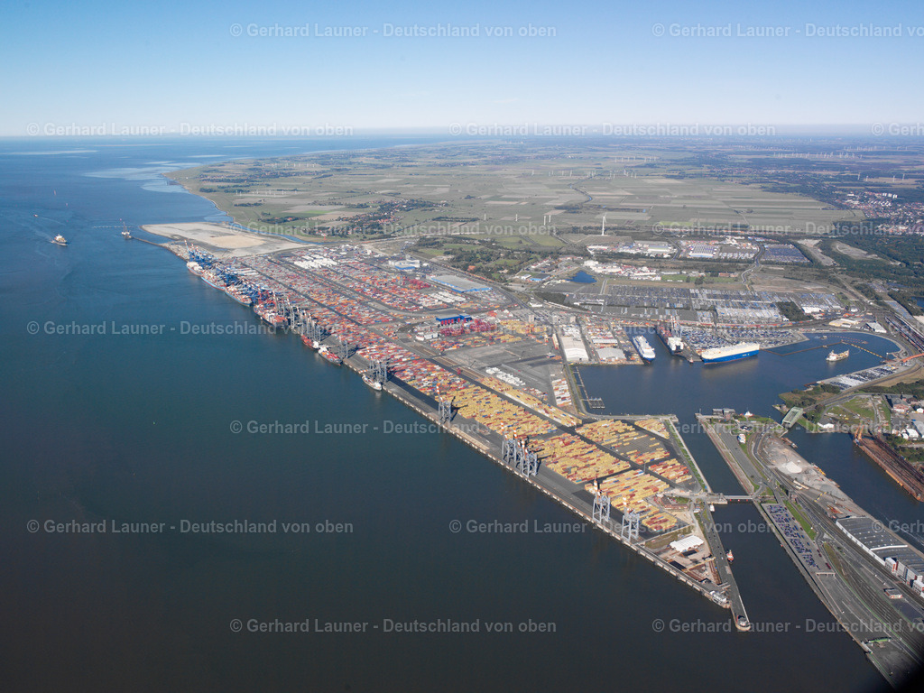 2581421 | Überseehafen, Containerterminal, Bremerhafen