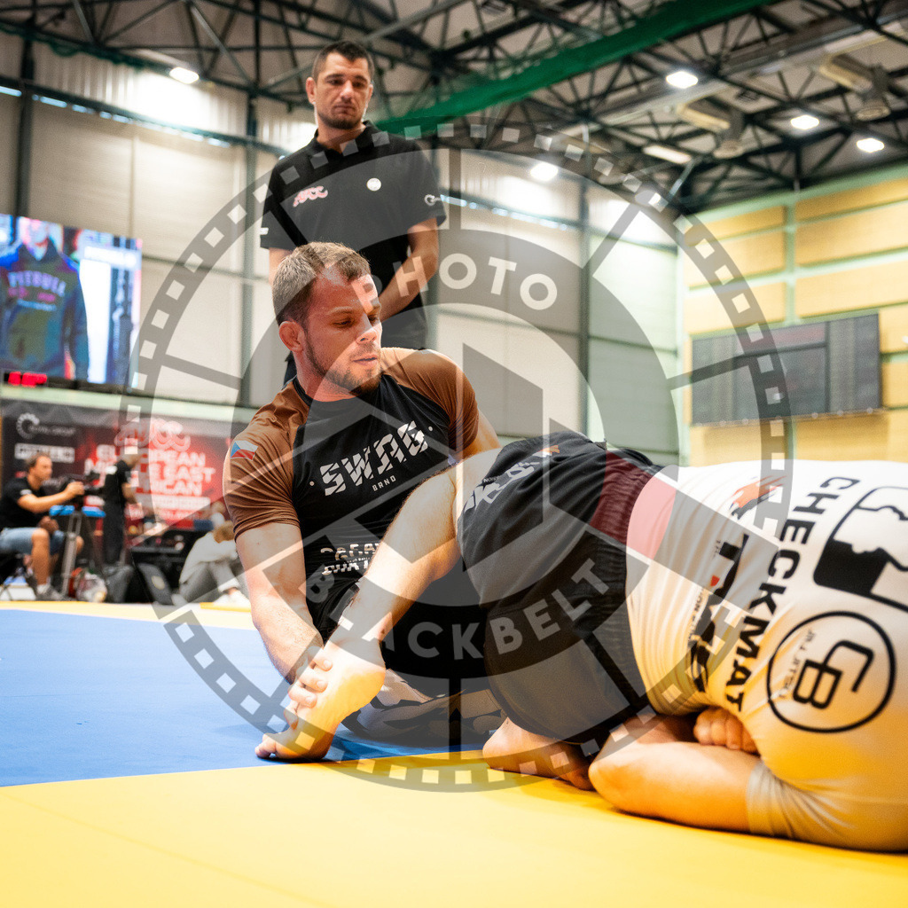 20250906PBB2412 | Fighters compete during the ADCC European Trials  competition in Warsaw, Poland, on September 6, 2025.