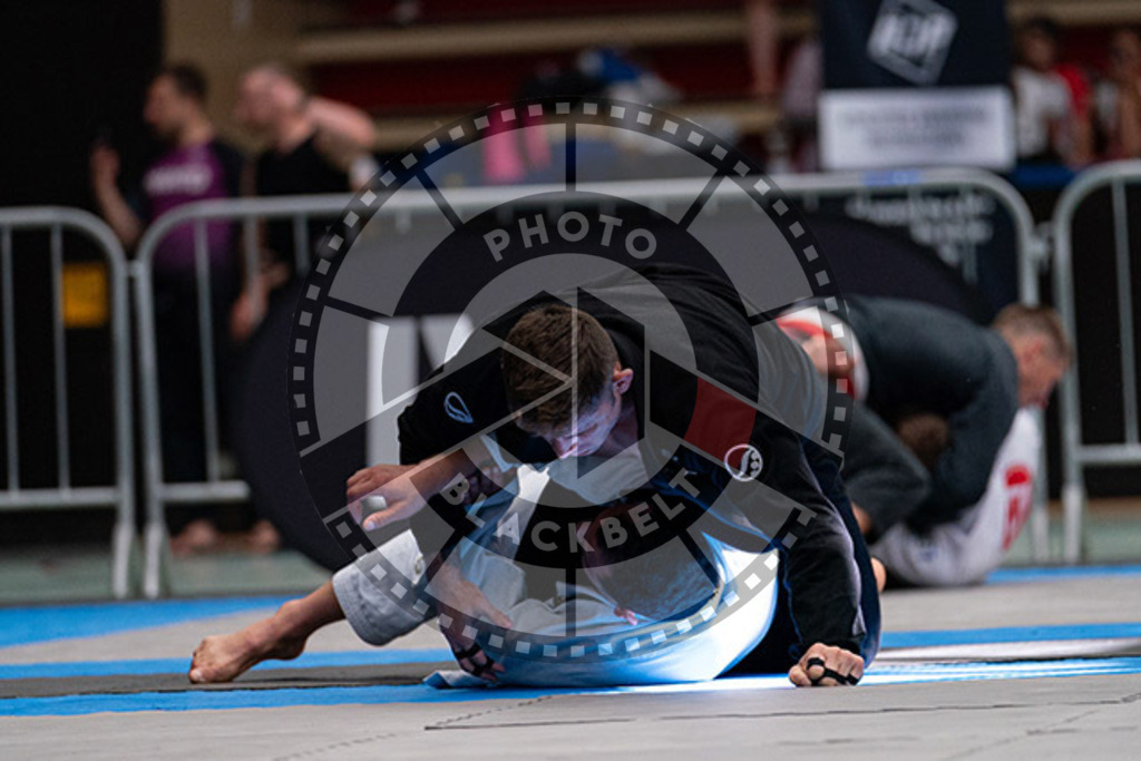 20230826PBB53460 | Fighters compete during the AJP INTLPRO BJJ and grappling competition in Hamburg, Germany, on August 26 2023.