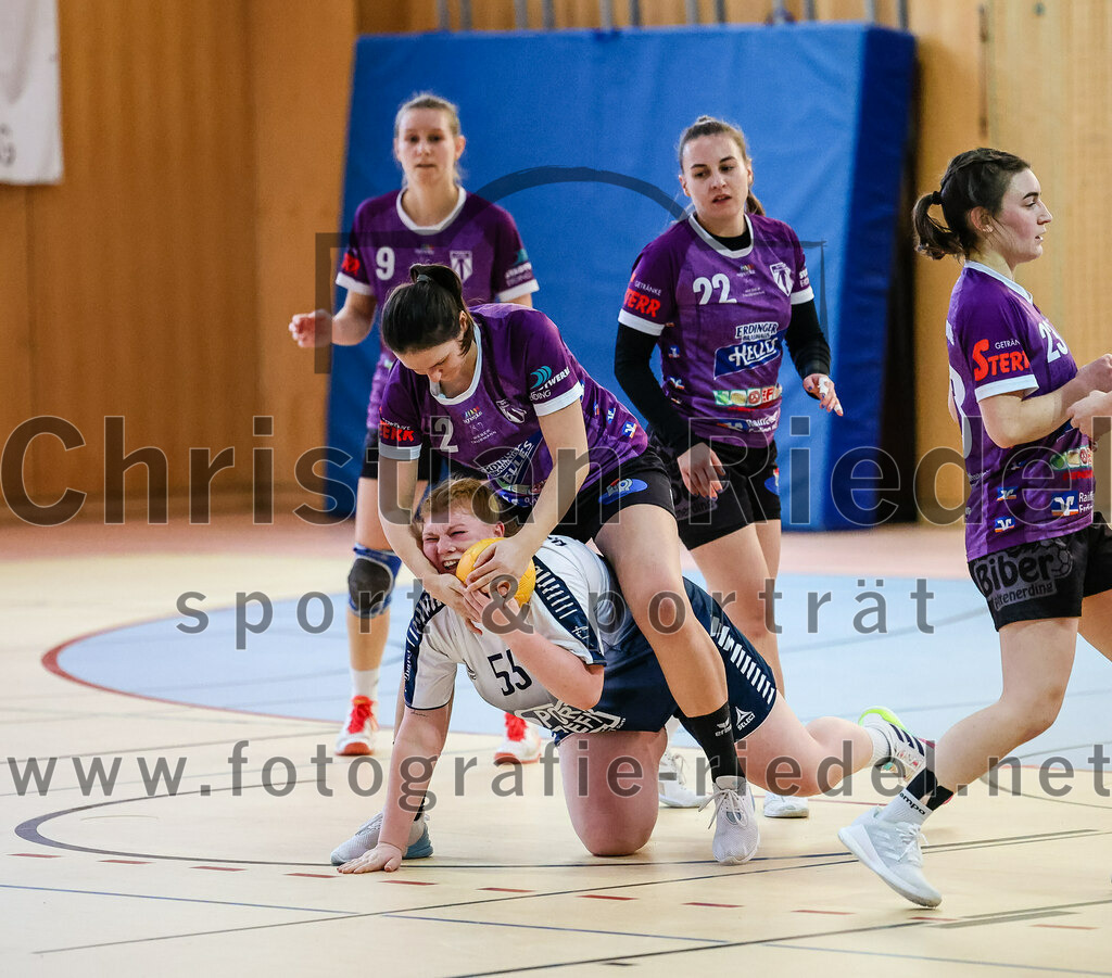 2023-12-16_115_SpVgg_Altenerding_gegen_HC_Donau-Paar_II | Erding, Deutschland, 16.12.2023:
Handball, Bezirksoberliga Frauen Altbayern 2023 / 2024, 10. Spieltag, SpVgg Altenerding gegen HC Donau/Paar II, Endergebnis: 22:22

Foto: Christian Riedel / fotografie-riedel.net
