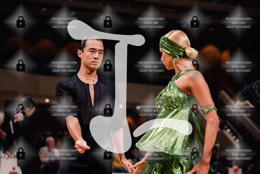 Goldstadtpokal 2025 - WDSF World Open Latin 3rd (2) Winson Tam _ Anastasia Novikova (Hong Kong)-2025-01-25-6392 | Webshop for digital downloads and prints of dance sport, event & show photographer Julian Link - Realisiert mit Pictrs.com