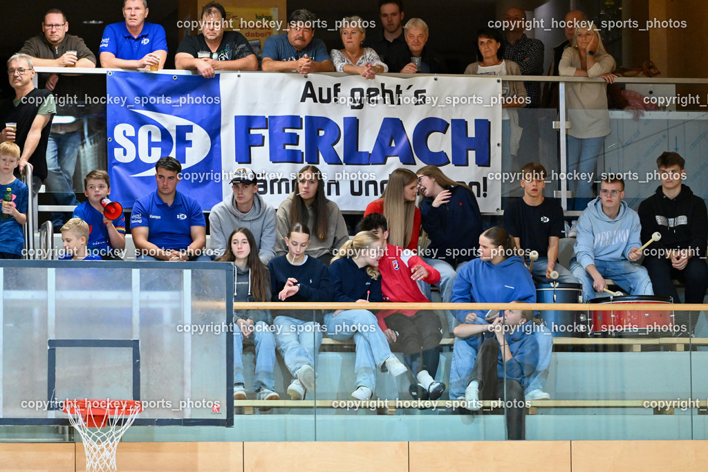 SC Ferlach vs. Bregenz Handball | Besucher Ballspielhalle Ferlach, SC Ferlach vs. Bregenz Handball, SC Ferlach vs. Bregenz Handball am 28.09.2024 in Ferlach (Ballspielhalle Ferlach), Austria, (Photo by Bernd Stefan)