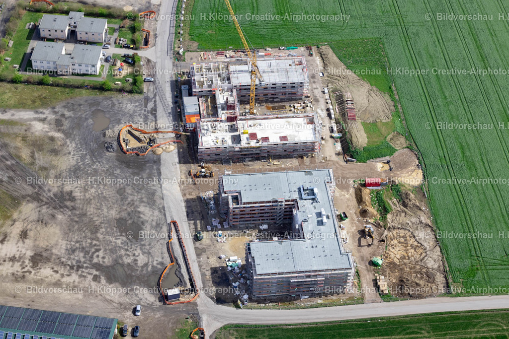 Luftbilder Kempen-0967 | Luftbildfotografie Baustelle der Neubau- Gebäude des Altersheim - Seniorenresidenz " Von-Broichhausen-Stift " an der Straße Schmeddersweg in Kempen im Bundesland Nordrhein-Westfalen, Deutschland - Realisiert mit Pictrs.com