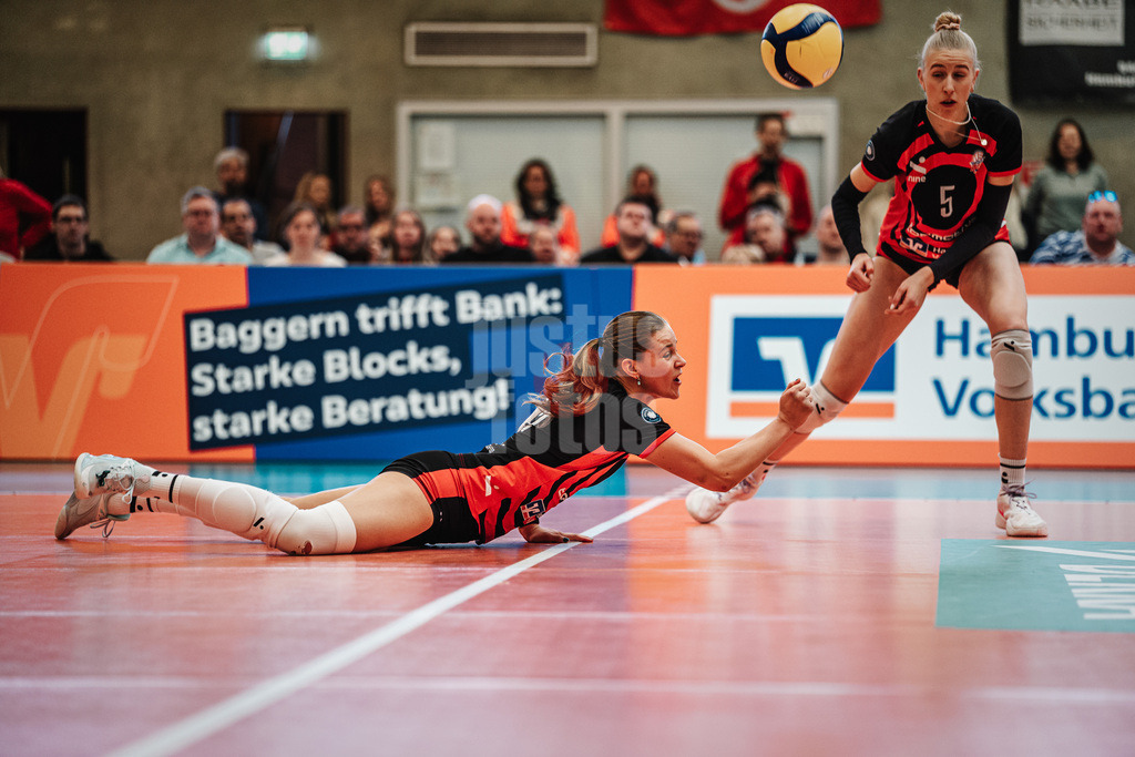 Volleyball | Frauen | Saison 2025/2026 | Volleyball Bundesliga | ETV Hamburger Volksbank Volleys vs. Schwarz-Weiß Erfurt | 15.02.2026 | Svea Frobel (#11, ETV Hamburger Volksbank Volleys)