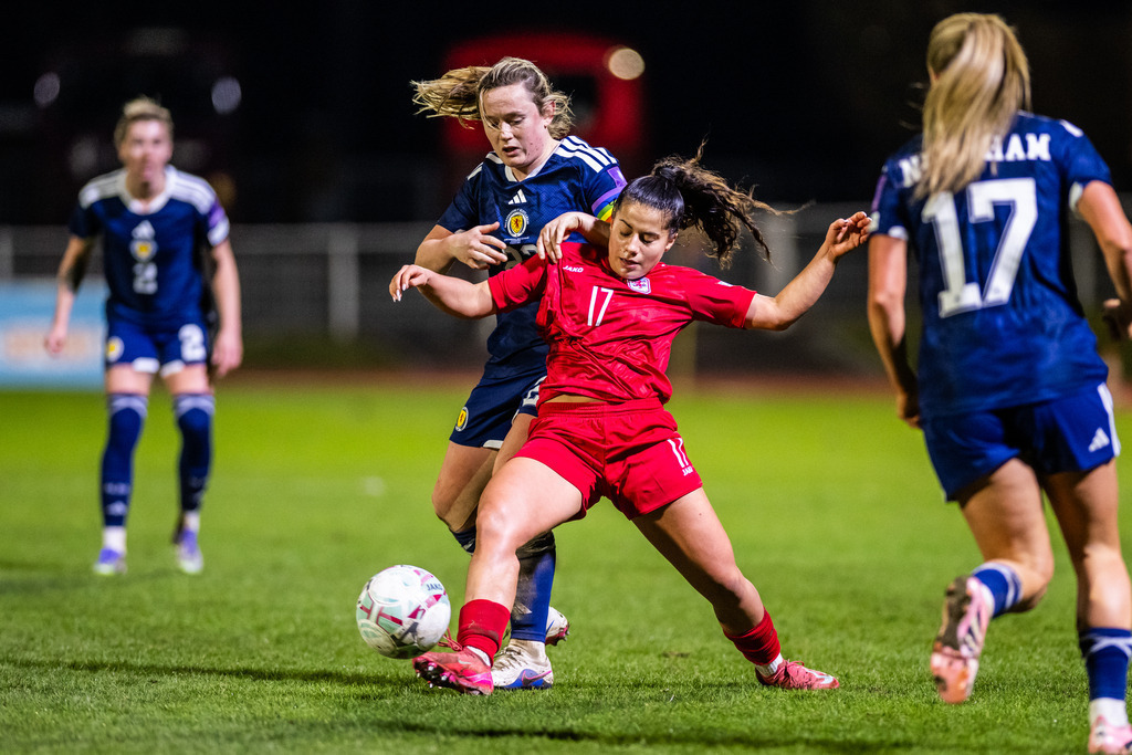Luxembourg v Scotland | UEFA Women's European Qualifiers, League B4, matchday 1: Luxembourg v Scotland - Realisiert mit Pictrs.com