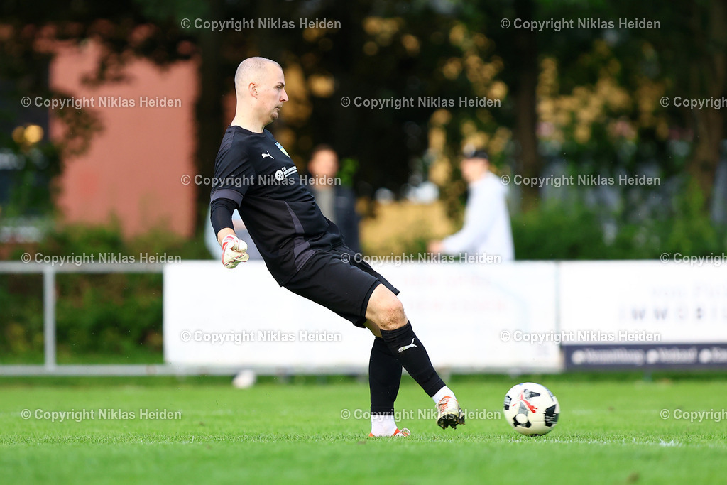 NH_SVECometKiel_FCKiliaKiel_KreispokalKFVKiel_29072025 | #1 Lukas Losch (SVE Comet Kiel)Fußball I Herren I Kreispokal KFV Kiel I Saison 2025-2026  I Halbfinale I SVE Comet Kiel - FC Kilia Kiel I 29.07.2025 I Sportplatz Radsredder