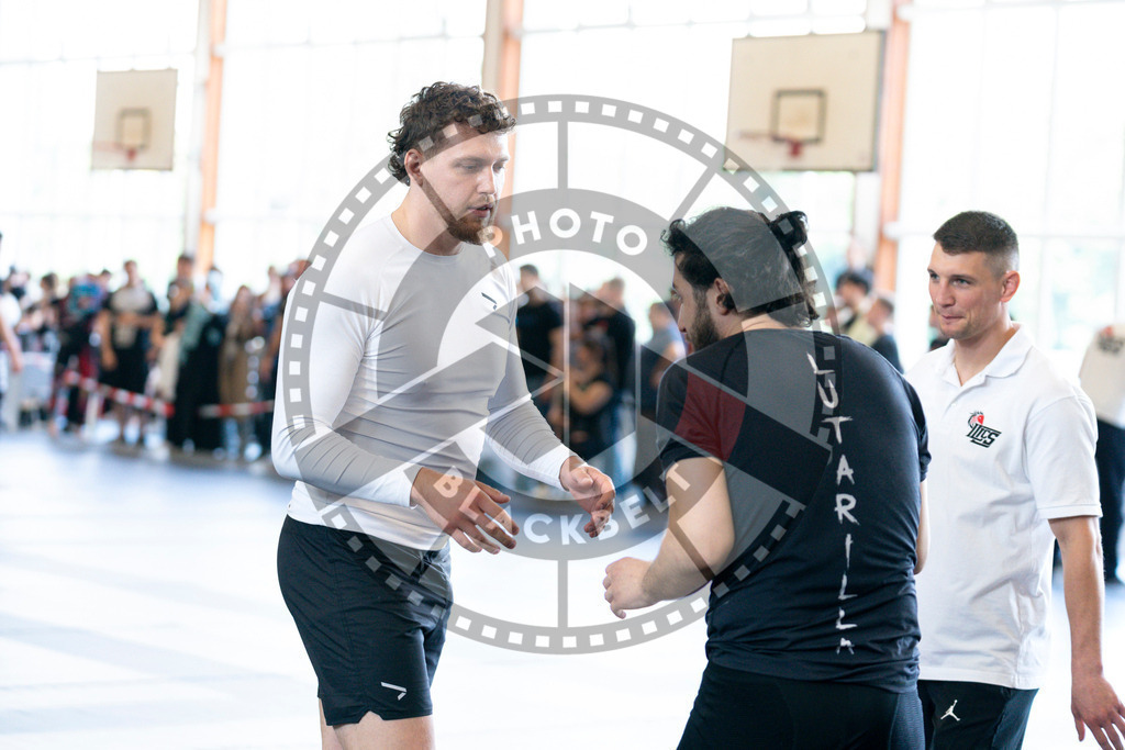 20240608PBB03568 | Fighters compete during the ILLCS VII summer edition luta livre competition in Hannover, Germany, on June 8, 2024.