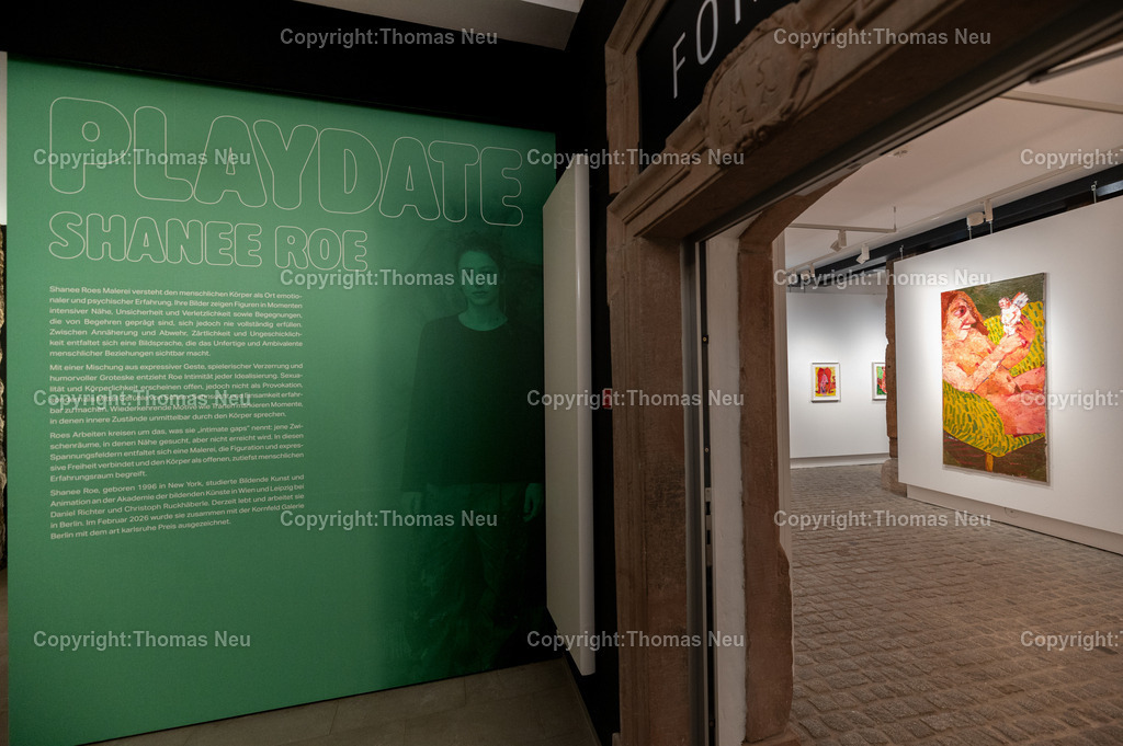 Museum_Bensheim_Shanee_Roe_Fotografie-Thomas-Neu-63 | Museum Bensheim, Die Künstlerin Shanee Roe in ihrer Ausstellung „Playdate“ im Museum Bensheim an der Bergstraße.Bild: Thomas Neu