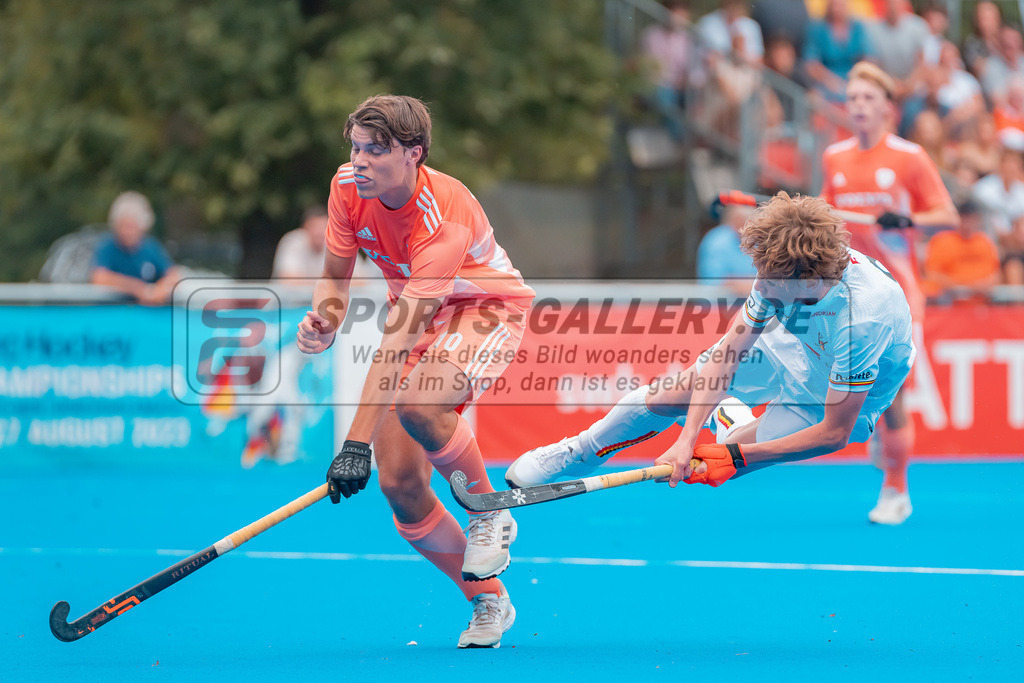 HK_20230715_102335 | Euro Hockey MU18 SF1 Belgium vs Netherlands  Championship Girls &amp; Boys am 15.7.2023 CHTC , Krefeld ,
