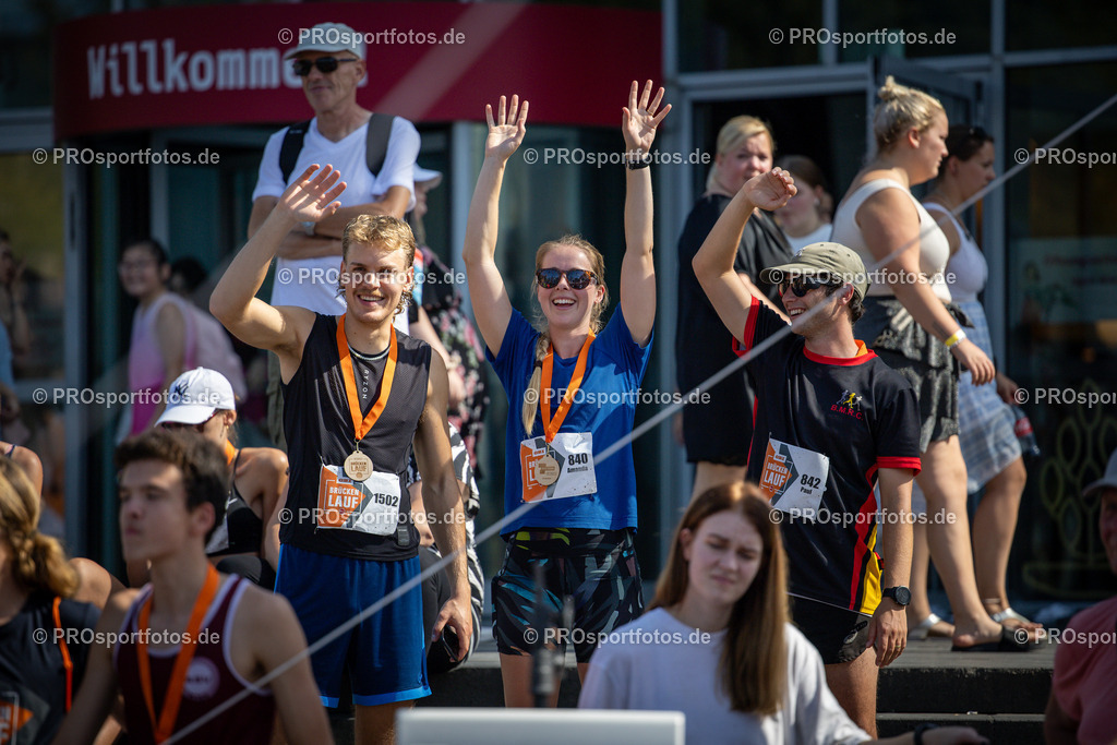 OBI ASV Koelner Brueckenlauf; Koeln, 10.09.23 | Impressionen vom OBI ASV Koelner Brueckenlauf am 10.09.23 am Olympiamuseum in Koeln (Deutschland). Foto: BEAUTIFUL SPORTS/Axel Kohring