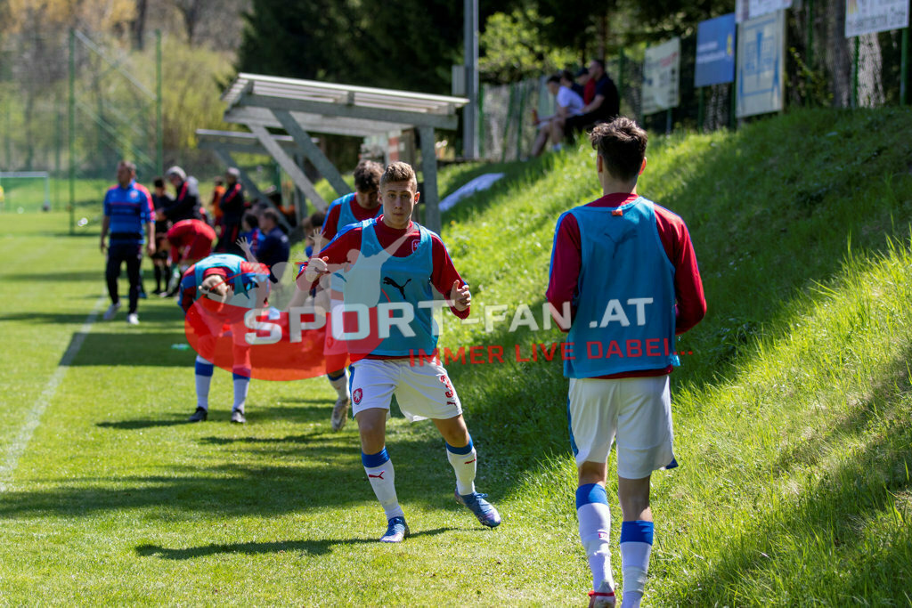 Portugal  U15 -Czech Republic U15 | DAVID REBACEK (Czech Republic #3) ; Portugal  U15 -Czech Republic U15 am 29.04.2022 in Arnoldstein
(Sportplatz), AUSTRIA, (Photo by Ernst Krawagner sport-fan.at) - Realisiert mit Pictrs.com