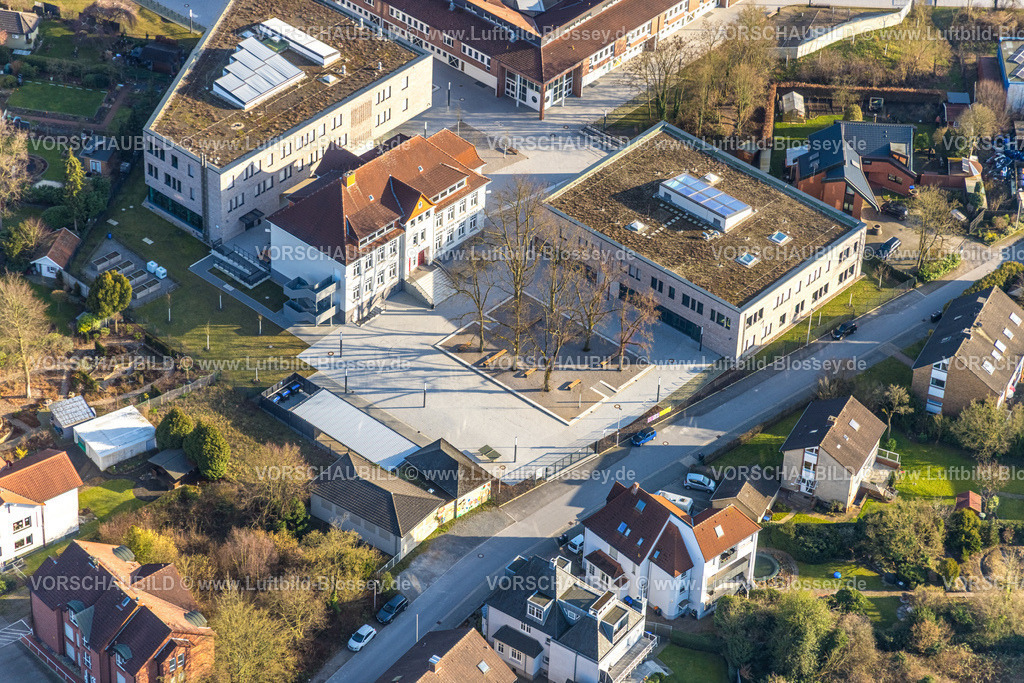 Hamm260203205 | Luftbild, Falkschule / Arnold-Freymuth-Gesamtschule, Stadtbezirk Herringen, Hamm, Ruhrgebiet, Nordrhein-Westfalen, Deutschland