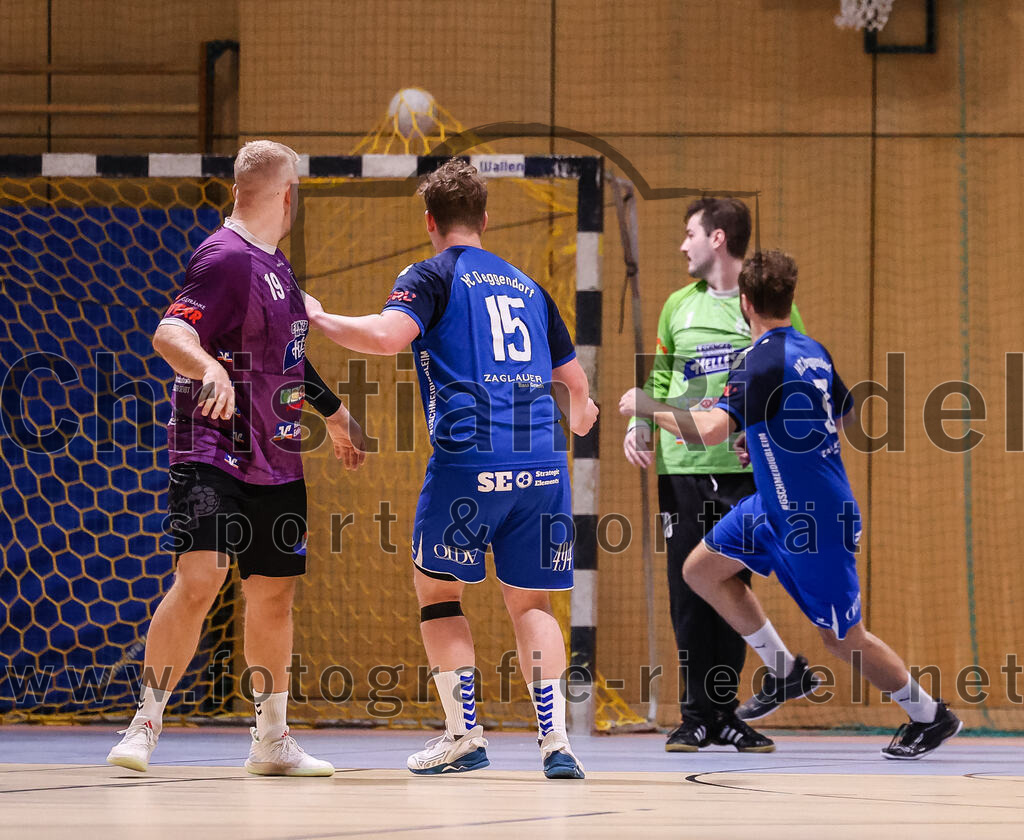 2024-11-09_044_SpVgg_Altenerding_II_gegen_HC_Deggendorf | Erding, Deutschland, 09.11.2024:Handball, Bezirksliga Männer Ost 2024 / 2025, 4. Spieltag, SpVgg Altenerding II gegen HC Deggendorf, Endergebnis: 25:24Foto: Christian Riedel / fotografie-riedel.net