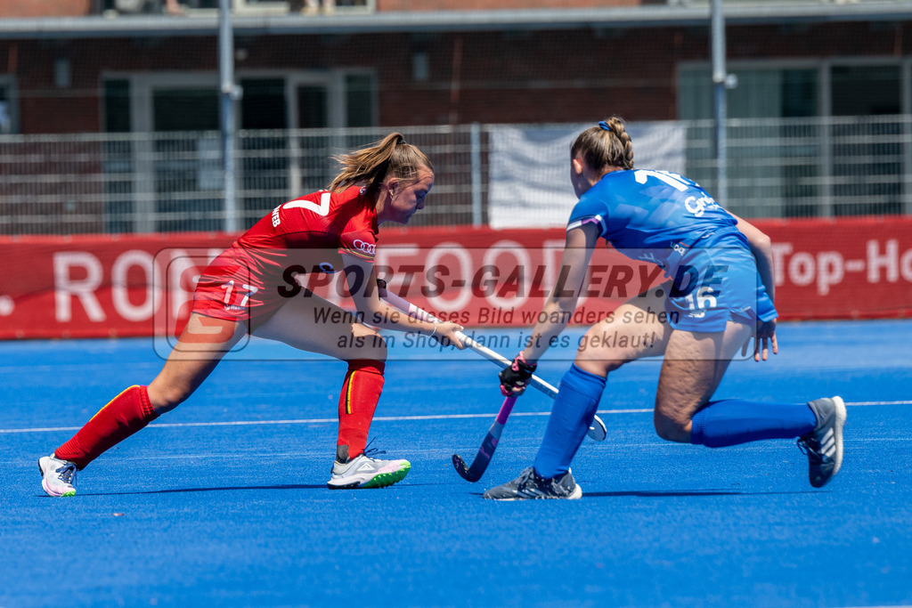 SFE_20230708_0080 | EuroHockey EM U18 Girls Belgium vs Scotland am 08.07.2023 in Krefeld (Gerd-Wellen-Hockeyanlage), Photo: Stephan Fehrmann 2023 (Sports-Gallery)
