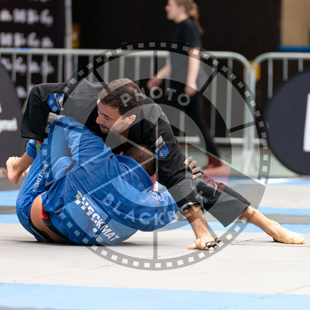 20230826PBB52824 | Fighters compete during the AJP INTLPRO BJJ and grappling competition in Hamburg, Germany, on August 26 2023.