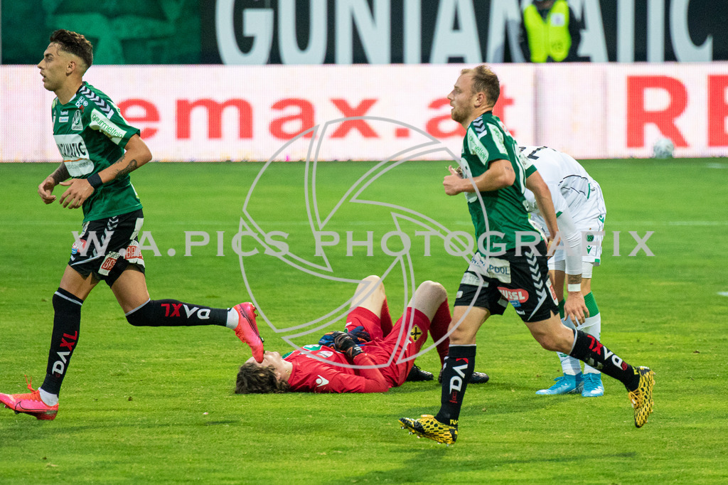SV Ried vs Fc Wacker Innsbruck | RIED,AUSTRIA,17.JUL.20 - SOCCER - HPYBET 2. Liga, SV Ried vs FC Wacker Innsbruck. Image shows the rejoicing of Julian Klaus Wiessmeier (Ried).
Photo: SMP/Andreas Willdoner
