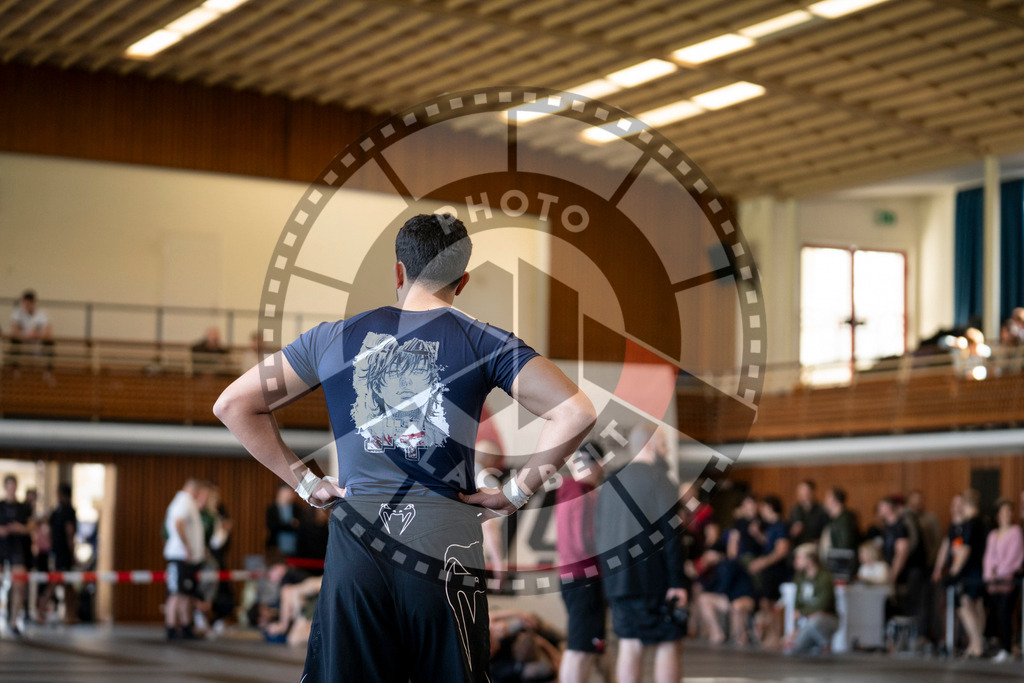 20240309PBB6259 | Fighters compete during the International Luta Livre (ILLCS) Spring Championship in Hannover, Germany, on March 9, 2024.
