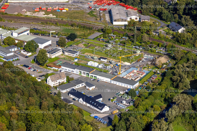 Arnsberg230904758 | Luftbild, Westnetz GmbH, Stromversorgung, Arnsberg, Sauerland, Nordrhein-Westfalen, Deutschland