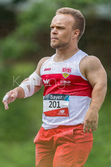Para Heimspiel 7.0; Leverkusen, 18.07.2026 | LEVERKUSEN, GERMANY - JULY 18, 2026 : Niko Kappel (GER/VfB Stuttgart 1893) competing in the shot put during the Para Heimspiel 7.0 at Fritz Jacobi Sports Complex on July 18, 2026 in Leverkusen, Germany.